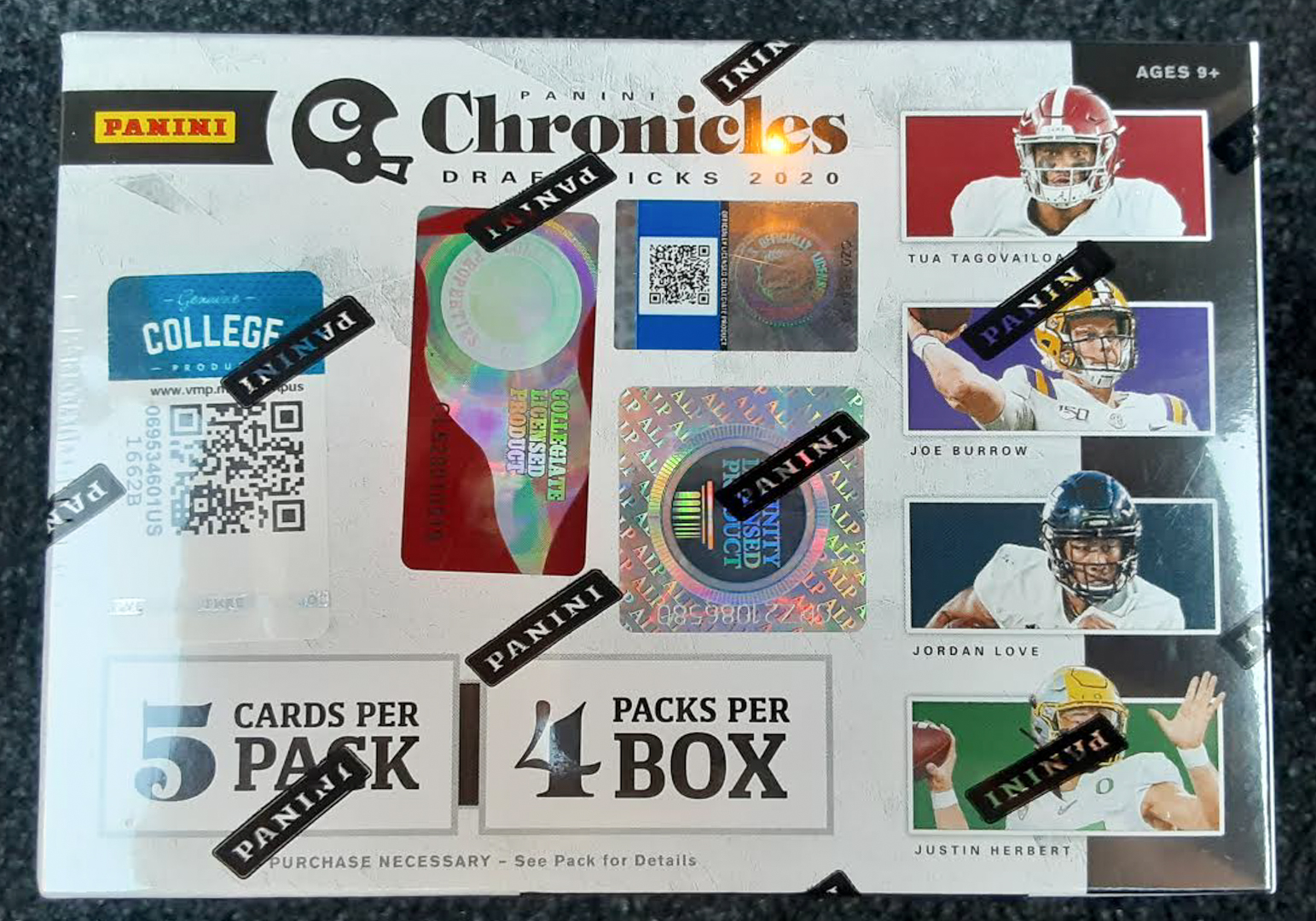 2020 Panini Chronicles Draft Picks Football Blaster Box at PristineAuction.com 2020 Panini Chronicles Draft Picks Football Blaster Box at PristineAuction.com