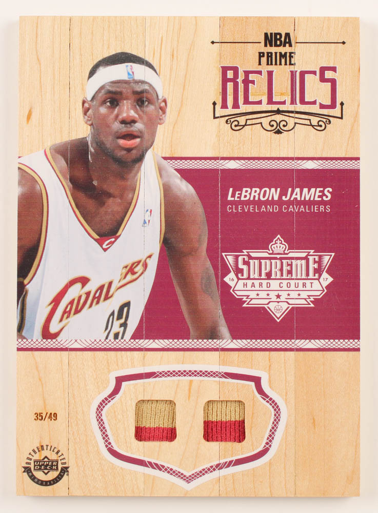 lebron james hardcourt upper deck