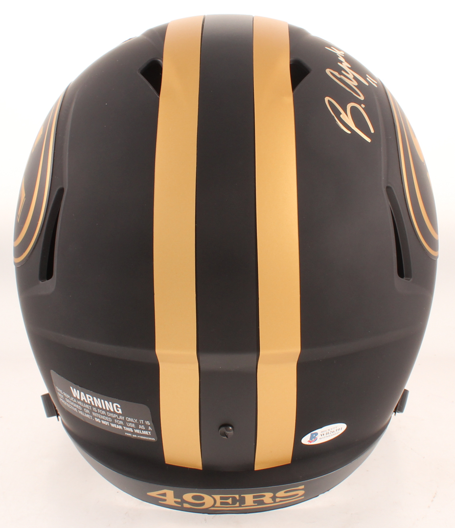 Brandon Aiyuk Signed 49ers Eclipse Alternate Full-Size Speed Helmet (Beckett COA) at PristineAuction.com Brandon Aiyuk Signed 49ers Eclipse Alternate Full-Size Speed Helmet (Beckett COA) at PristineAuction.com