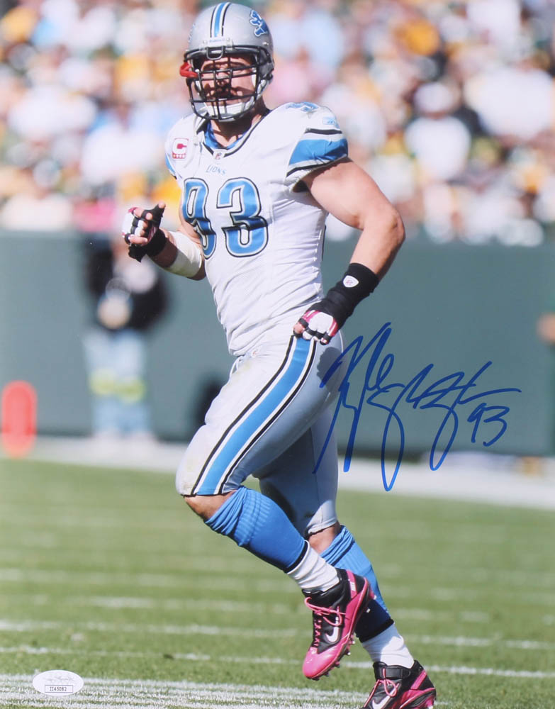 Kyle Vanden Bosch Signed Lions 11x14 Photo (JSA COA) at PristineAuction.com Kyle Vanden Bosch Signed Lions 11x14 Photo (JSA COA) at PristineAuction.com