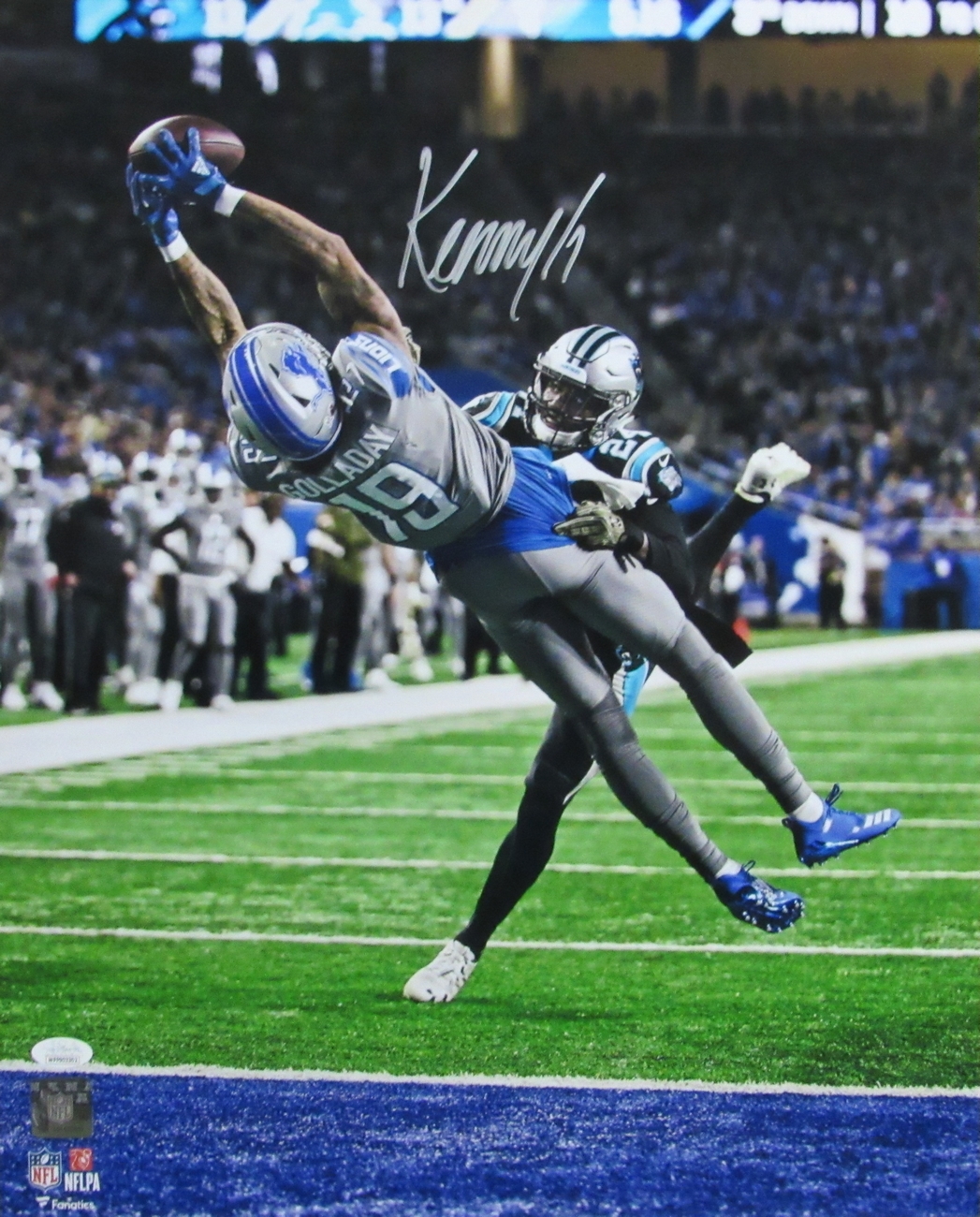 Kenny Golladay Signed Lions 16x20 Photo (JSA COA) at PristineAuction.com Kenny Golladay Signed Lions 16x20 Photo (JSA COA) at PristineAuction.com