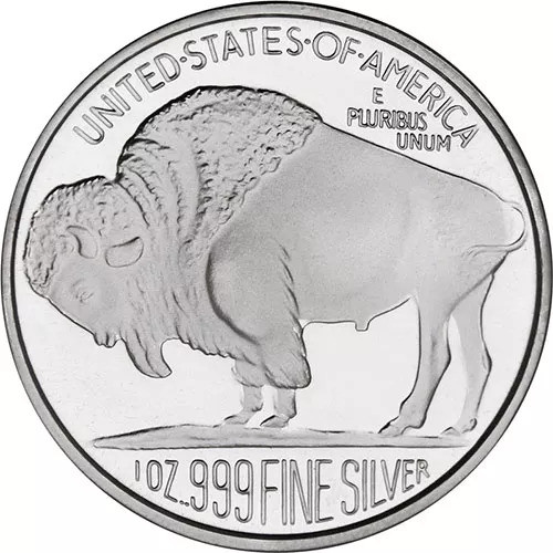 1 Troy Oz .999 Silver Round - Buffalo / Indian Head (Uncirculated) at PristineAuction.com 1 Troy Oz .999 Silver Round - Buffalo / Indian Head (Uncirculated) at PristineAuction.com