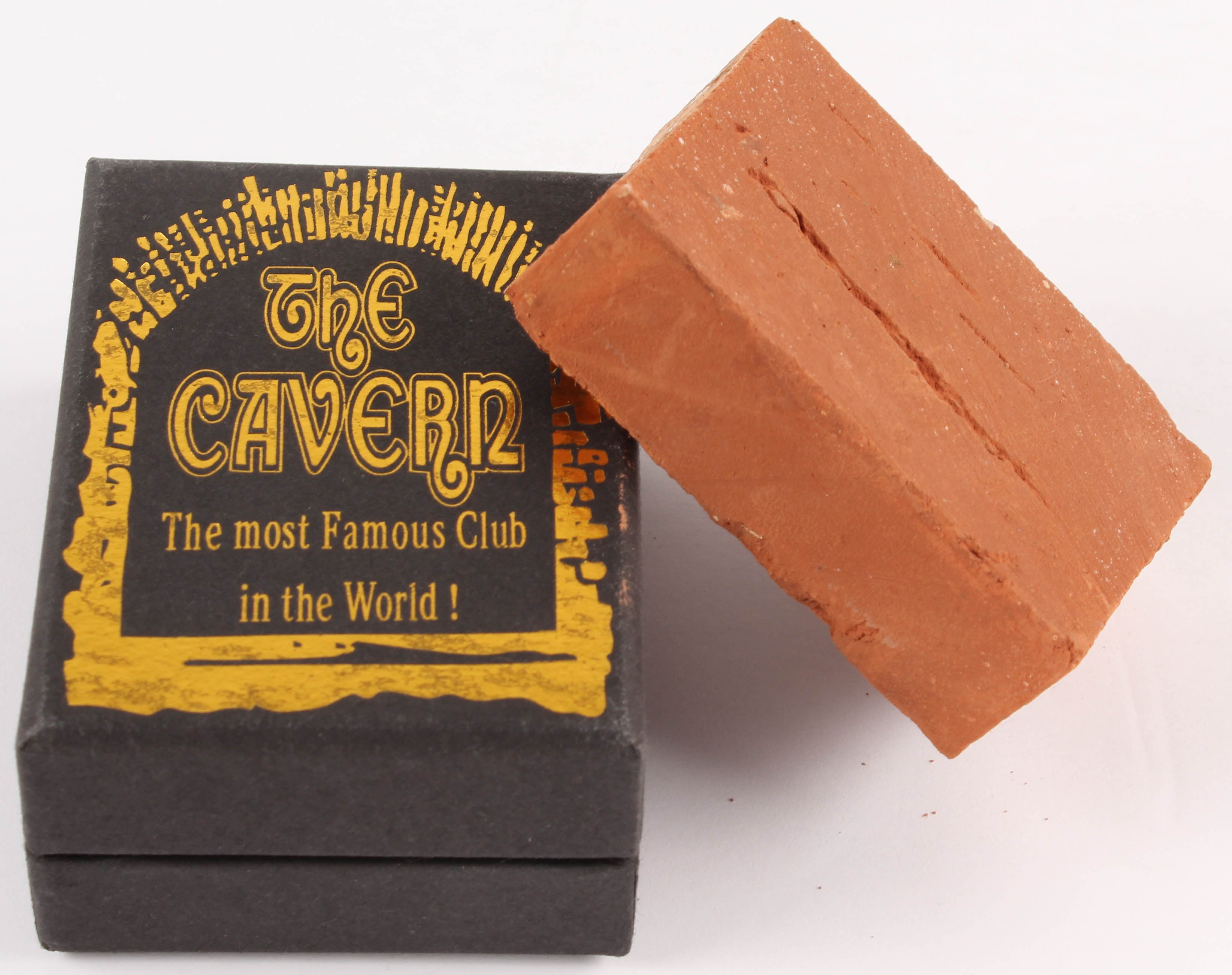 Vintage Original "The Cavern Club" Brick at PristineAuction.com Vintage Original "The Cavern Club" Brick at PristineAuction.com