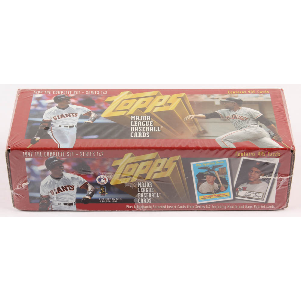 1997 Topps Complete Set of (495) Baseball Cards Pristine Auction