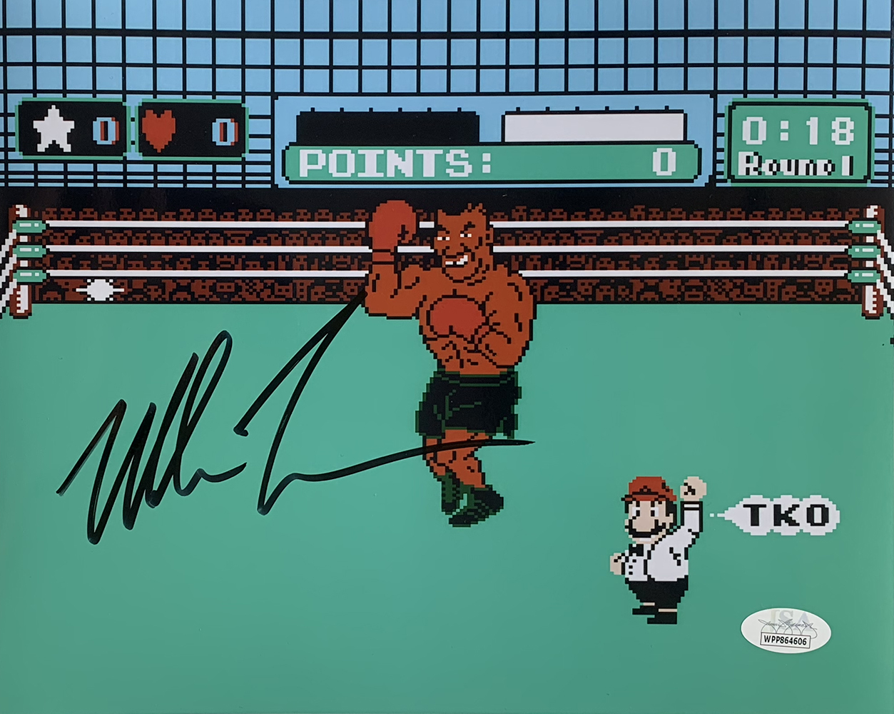 Mike Tyson Signed "Punch-Out!!" 8x10 Photo (JSA COA) at PristineAuction.com Mike Tyson Signed "Punch-Out!!" 8x10 Photo (JSA COA) at PristineAuction.com