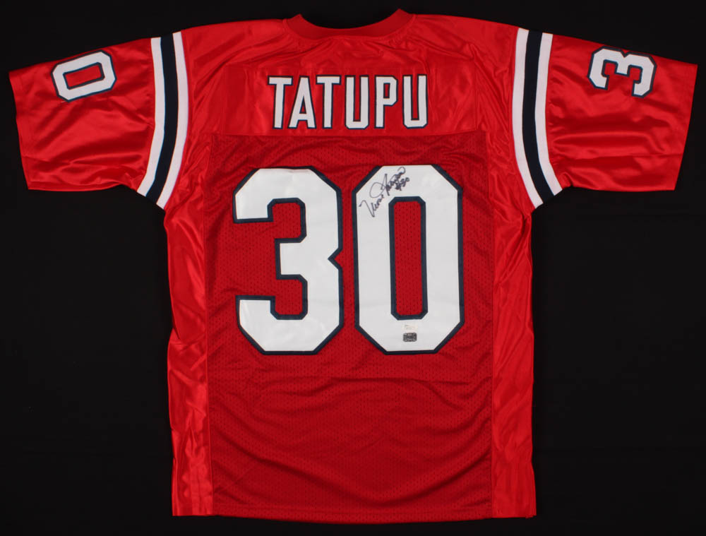 Mosi Tatupu Signed Jersey (JSA COA & AAA COA) at PristineAuction.com Mosi Tatupu Signed Jersey (JSA COA & AAA COA) at PristineAuction.com