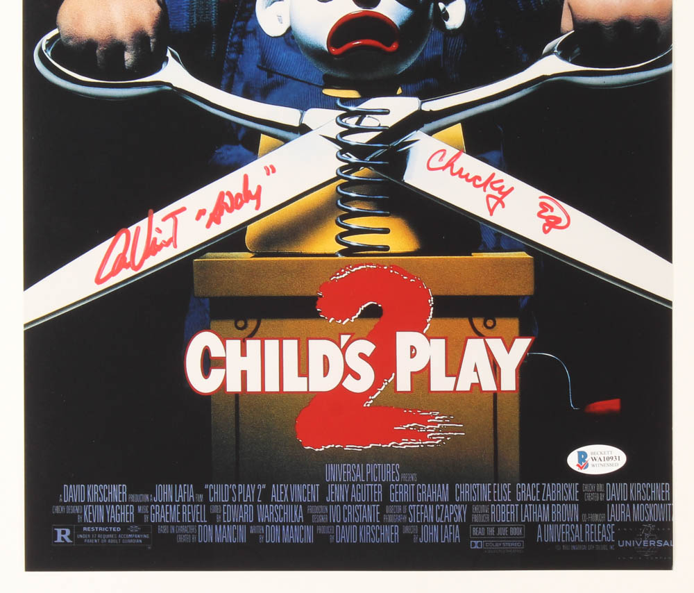 Alex Vincent & Ed Gale Signed 