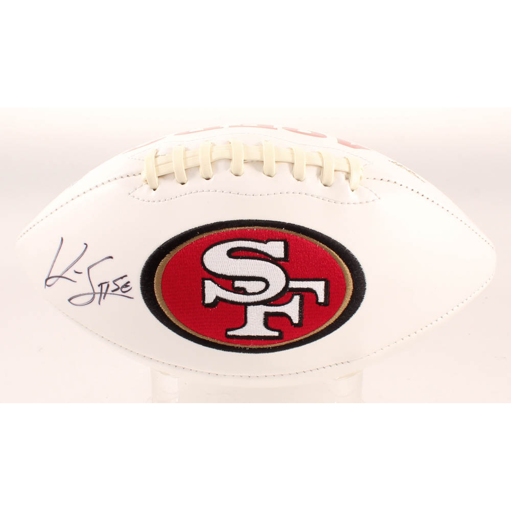 Kwon Alexander Signed 49ers Logo Football (JSA COA) | Pristine Auction