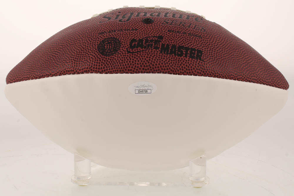 Connor Shaw & DeVonte Holloman Signed LE South Carolina Gamecocks Logo Football Inscribed "4-0 vs Clem" (JSA COA) at PristineAuction.com Connor Shaw & DeVonte Holloman Signed LE South Carolina Gamecocks Logo Football Inscribed "4-0 vs Clem" (JSA COA) at PristineAuction.com