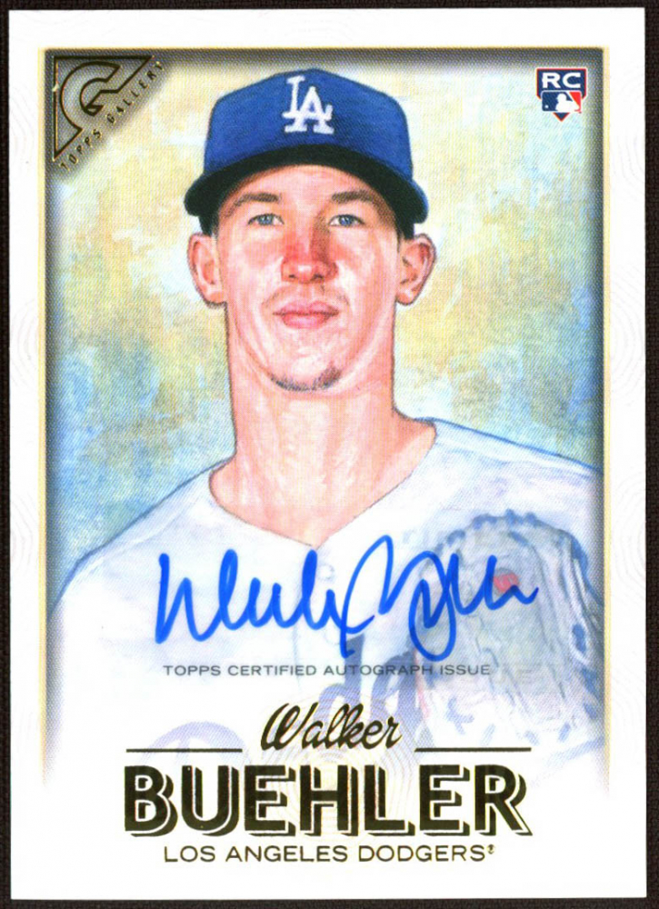 Walker Buehler 2018 Topps Gallery Autographs #141