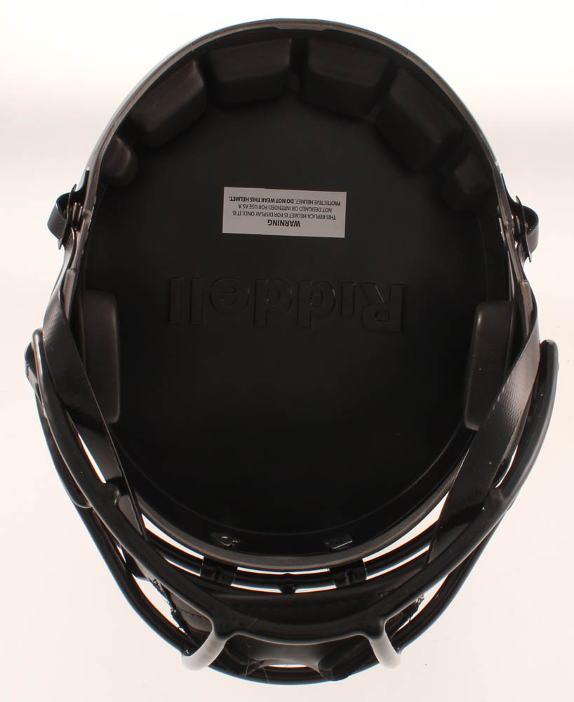 Adam Thielen Signed Vikings Eclipse Alternate Full-Size Speed Helmet Inscribed "Made in MN" (Beckett COA) at PristineAuction.com Adam Thielen Signed Vikings Eclipse Alternate Full-Size Speed Helmet Inscribed "Made in MN" (Beckett COA) at PristineAuction.com