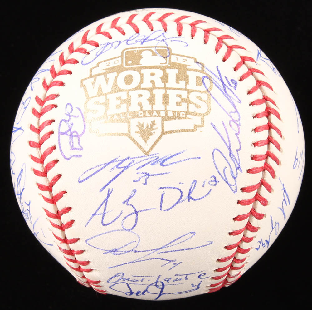 Tigers Official 2012 World Series Baseball Team-Signed by (35) with Prince Fielder, Miguel Cabrera, Justin Verlander, Max Scherzer (JSA ALOA) at PristineAuction.com Tigers Official 2012 World Series Baseball Team-Signed by (35) with Prince Fielder, Miguel Cabrera, Justin Verlander, Max Scherzer (JSA ALOA) at PristineAuction.com