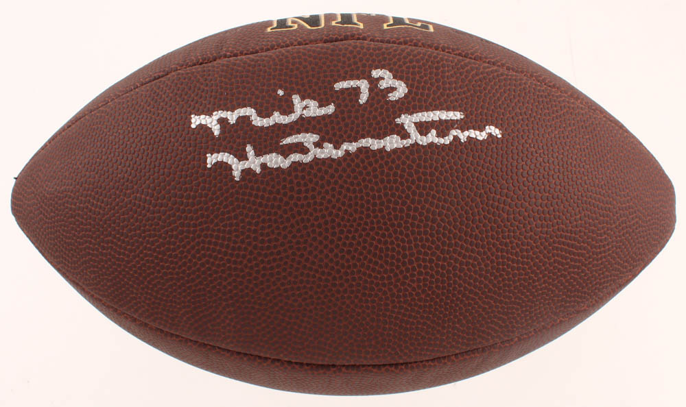 Mike Hartenstine Signed NFL Football (JSA) at PristineAuction.com Mike Hartenstine Signed NFL Football (JSA) at PristineAuction.com