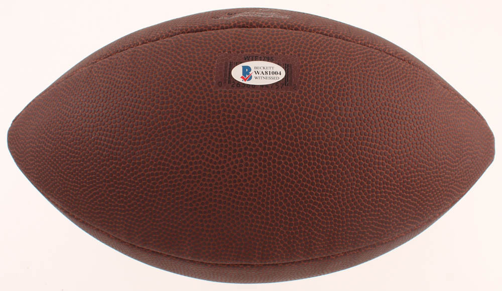 Mike Hartenstine Signed NFL Football (JSA) at PristineAuction.com Mike Hartenstine Signed NFL Football (JSA) at PristineAuction.com