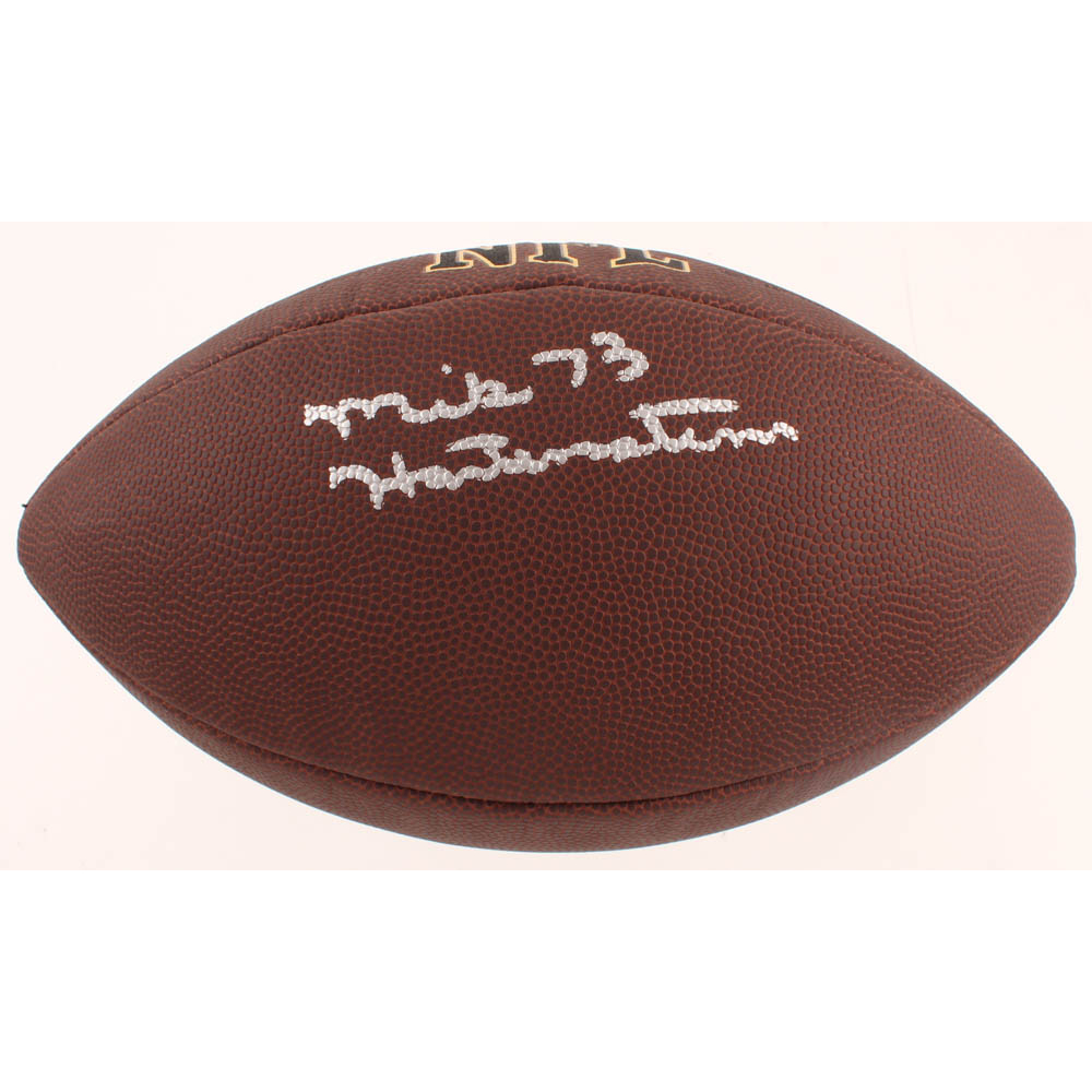 Mike Hartenstine Signed NFL Football (JSA) at PristineAuction.com