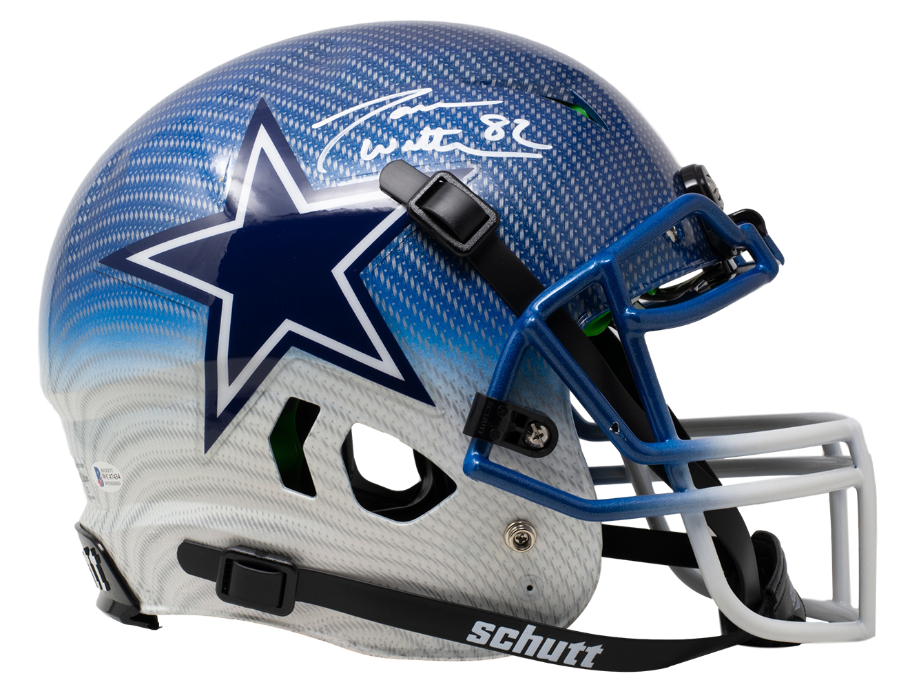 Jason Witten Signed Full-Size Authentic On-Field Hydro-Dipped Vengeance Helmet (Beckett COA & Witten Hologram) at PristineAuction.com Jason Witten Signed Full-Size Authentic On-Field Hydro-Dipped Vengeance Helmet (Beckett COA & Witten Hologram) at PristineAuction.com
