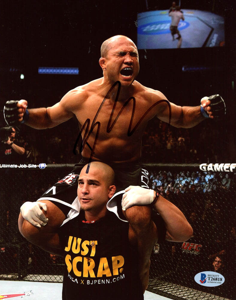 B.J. Penn Signed UFC 8x10 Photo (Beckett COA) at PristineAuction.com B.J. Penn Signed UFC 8x10 Photo (Beckett COA) at PristineAuction.com