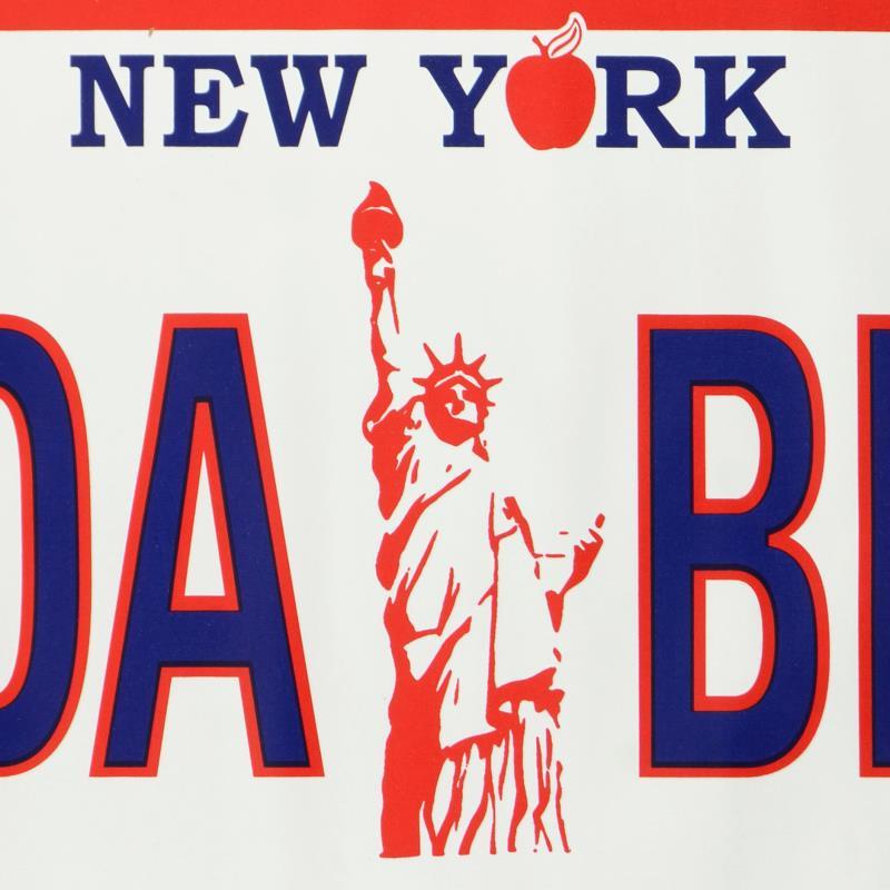 Steve Kaufman Signed "Bada Bing" LE 46x24 Hand-Pulled Silkscreen on Canvas (PA) at PristineAuction.com Steve Kaufman Signed "Bada Bing" LE 46x24 Hand-Pulled Silkscreen on Canvas (PA) at PristineAuction.com