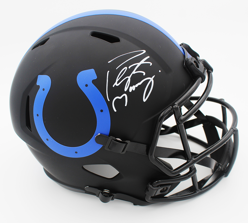 Peyton Manning Signed Colts Full-Size Eclipse Alternate Speed Helmet (Fanatics Hologram) at PristineAuction.com Peyton Manning Signed Colts Full-Size Eclipse Alternate Speed Helmet (Fanatics Hologram) at PristineAuction.com