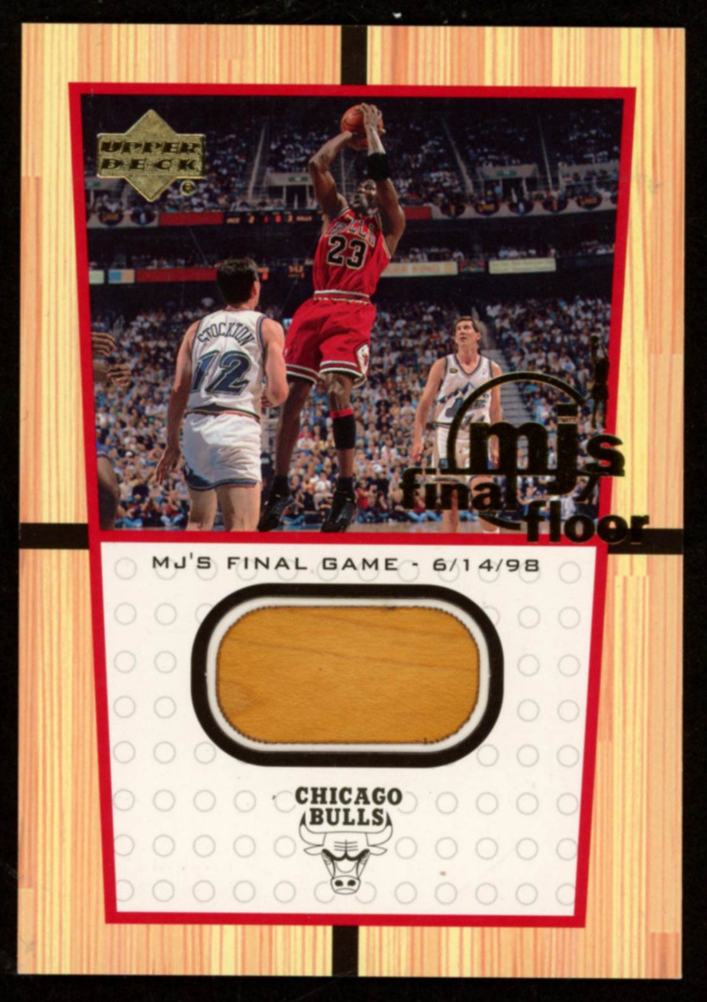 Michael Jordan 1999-00 Upper Deck MJ Final Floor #FF1 at PristineAuction.com Michael Jordan 1999-00 Upper Deck MJ Final Floor #FF1 at PristineAuction.com