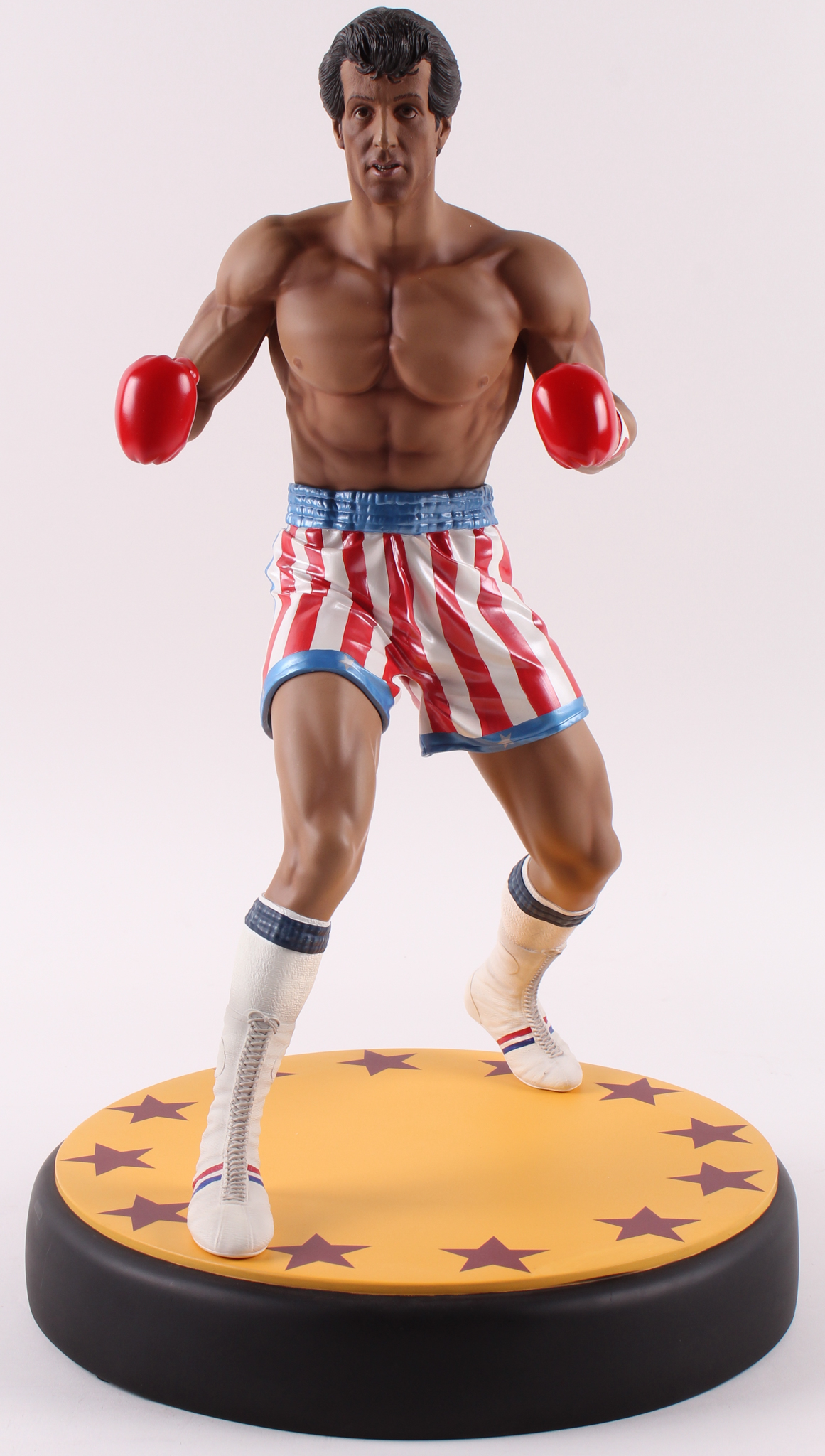 Rocky Balboa "Italian Stallion" LE Vinyl 1:4 Scale Statue with Base at PristineAuction.com Rocky Balboa "Italian Stallion" LE Vinyl 1:4 Scale Statue with Base at PristineAuction.com