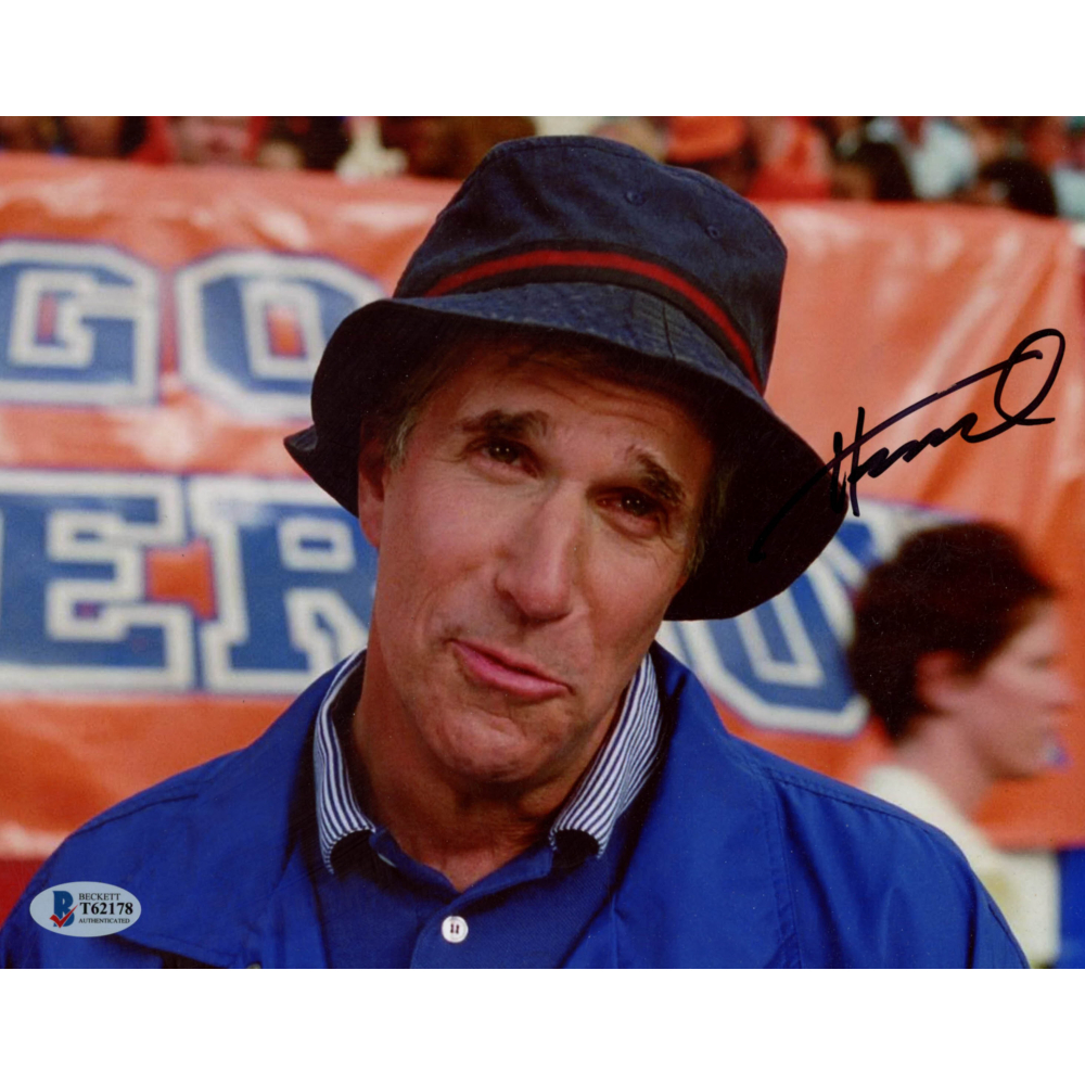 Henry Winkler Signed "The Waterboy" 8x10 Photo (Beckett COA) Pristine
