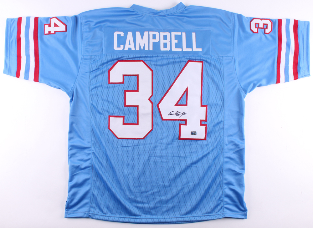 Earl Campbell Signed Jersey (Fiterman Sports Hologram) at PristineAuction.com Earl Campbell Signed Jersey (Fiterman Sports Hologram) at PristineAuction.com