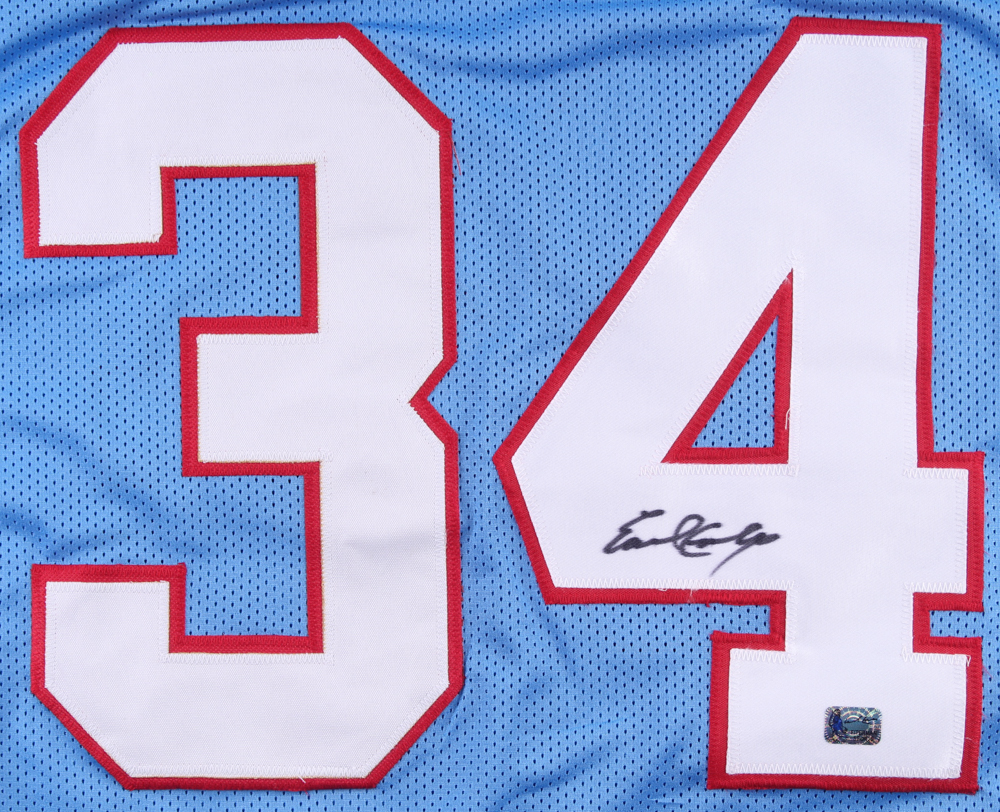 Earl Campbell Signed Jersey (Fiterman Sports Hologram) at PristineAuction.com Earl Campbell Signed Jersey (Fiterman Sports Hologram) at PristineAuction.com