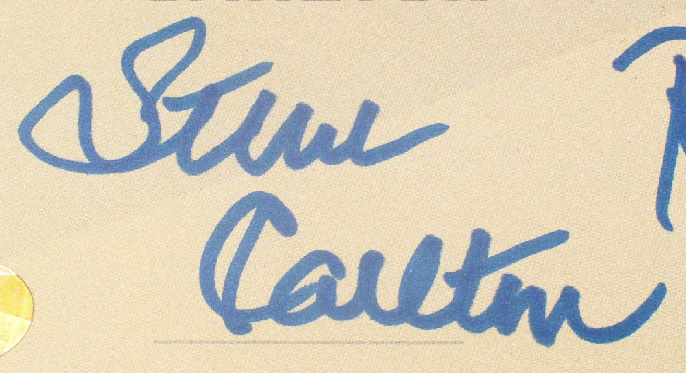 "Team of Dreams" LE 11.75x36 Lithograph Signed by (15) with Tim Raines, Steve Carlton, Reggie Jackson, Charlie Sheen, Mark Grace, Frank Thomas, Hope Solo (MAB Hologram) at PristineAuction.com "Team of Dreams" LE 11.75x36 Lithograph Signed by (15) with Tim Raines, Steve Carlton, Reggie Jackson, Charlie Sheen, Mark Grace, Frank Thomas, Hope Solo (MAB Hologram) at PristineAuction.com