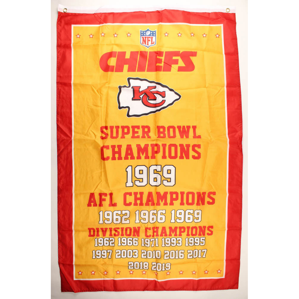 Chiefs Super Bowl Champions Banner | Pristine Auction
