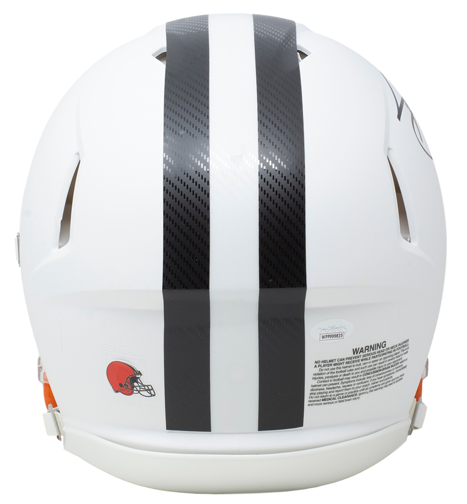 Jarvis Landry Signed Browns FullSize Authentic OnField Matte White