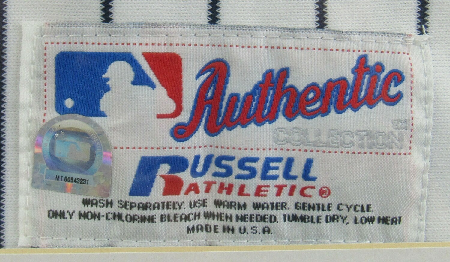 Derek Jeter Signed Yankees 33x42 Custom Framed Jersey Display (Steiner COA & MLB Hologram) at PristineAuction.com Derek Jeter Signed Yankees 33x42 Custom Framed Jersey Display (Steiner COA & MLB Hologram) at PristineAuction.com