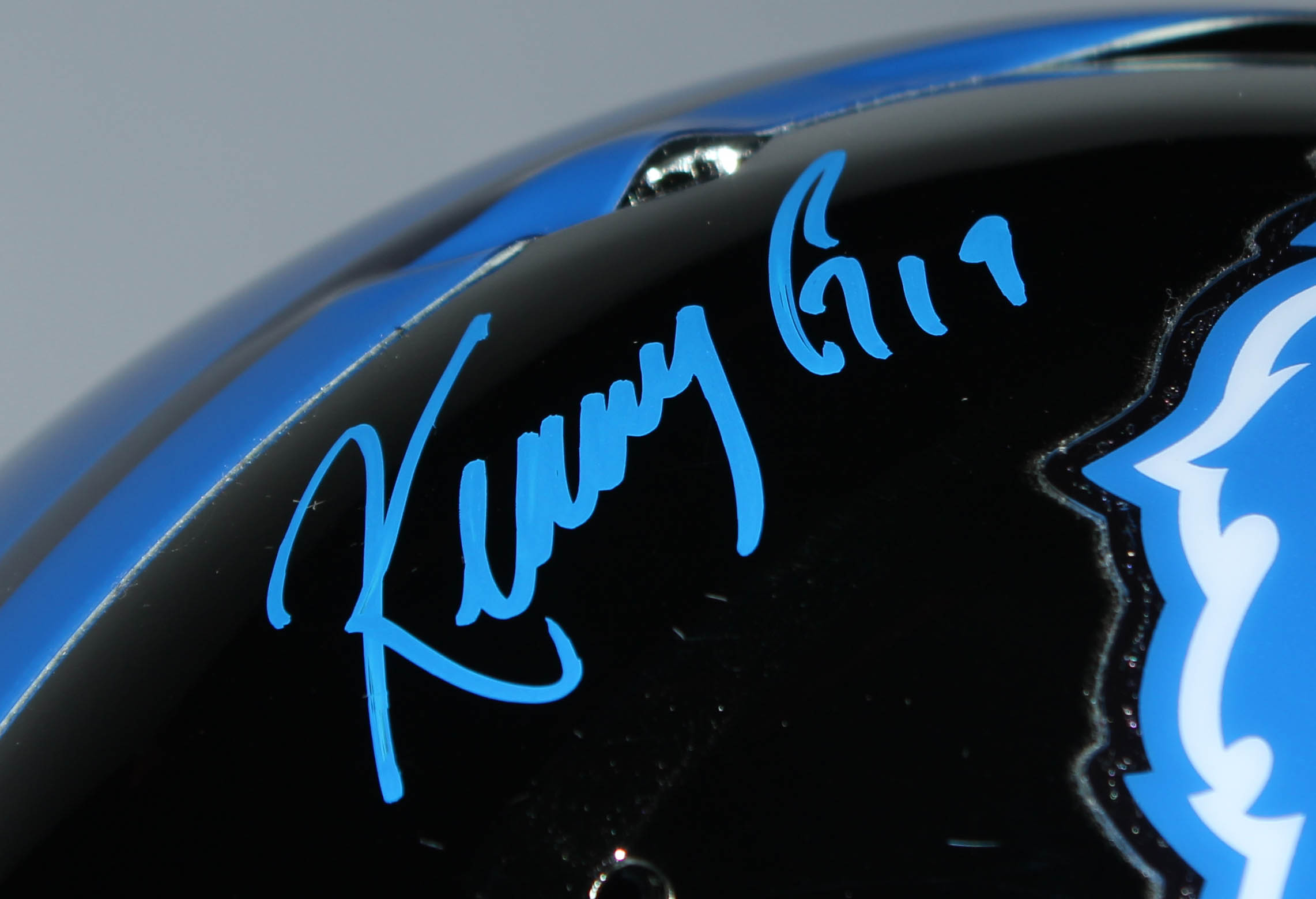 Kenny Golladay Signed Lions Full-Size Chrome Speed Helmet (Beckett COA) at PristineAuction.com Kenny Golladay Signed Lions Full-Size Chrome Speed Helmet (Beckett COA) at PristineAuction.com