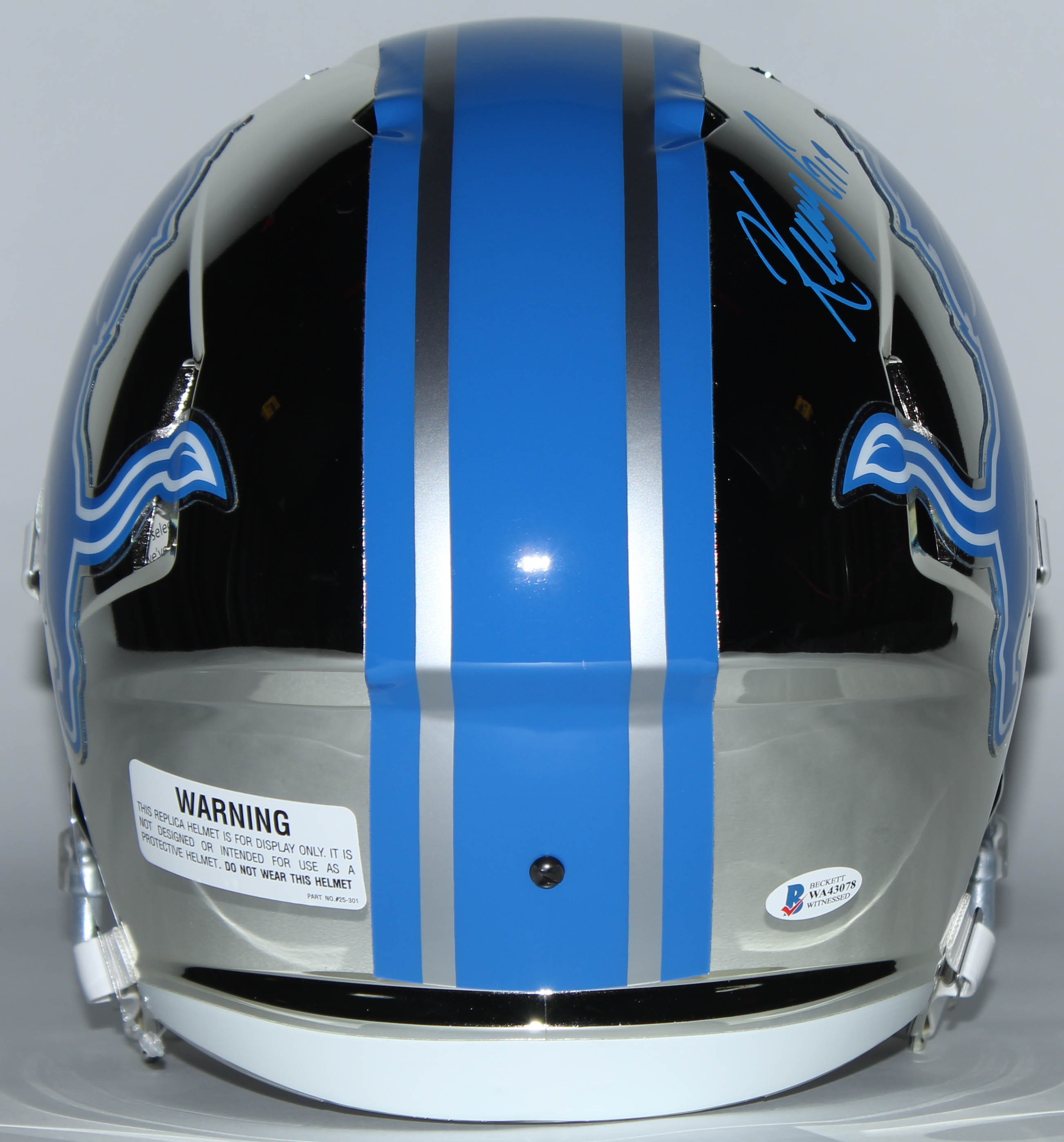 Kenny Golladay Signed Lions Full-Size Chrome Speed Helmet (Beckett COA) at PristineAuction.com Kenny Golladay Signed Lions Full-Size Chrome Speed Helmet (Beckett COA) at PristineAuction.com