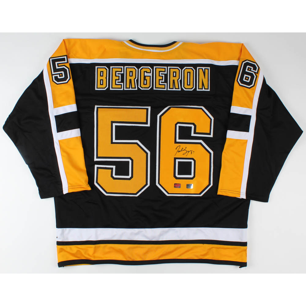 bergeron signed jersey
