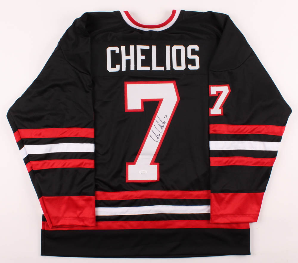 Chris Chelios Signed Jersey (JSA COA) at PristineAuction.com Chris Chelios Signed Jersey (JSA COA) at PristineAuction.com