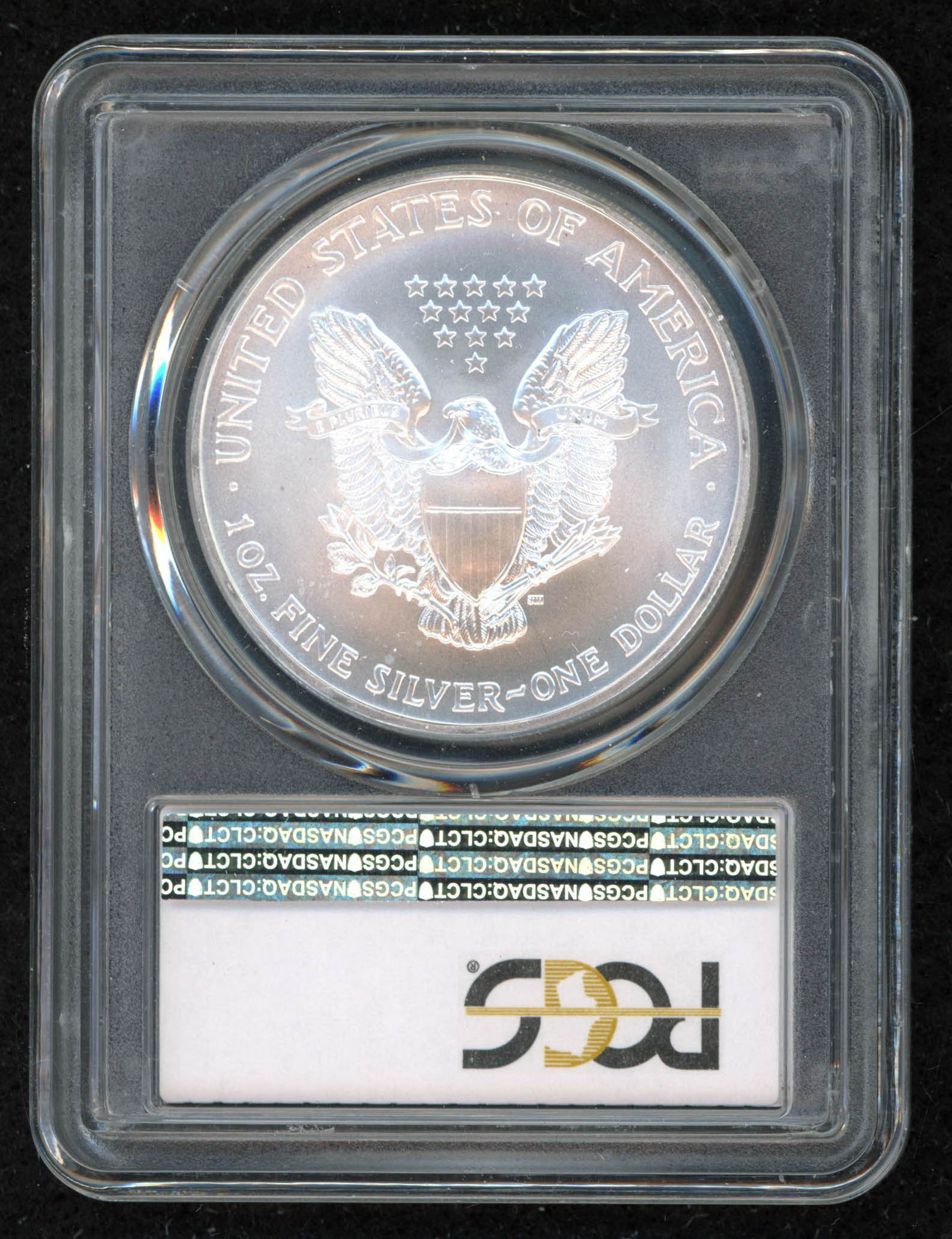 2003 American Silver Eagle $1 One Dollar Coin (PCGS MS69) at PristineAuction.com 2003 American Silver Eagle $1 One Dollar Coin (PCGS MS69) at PristineAuction.com