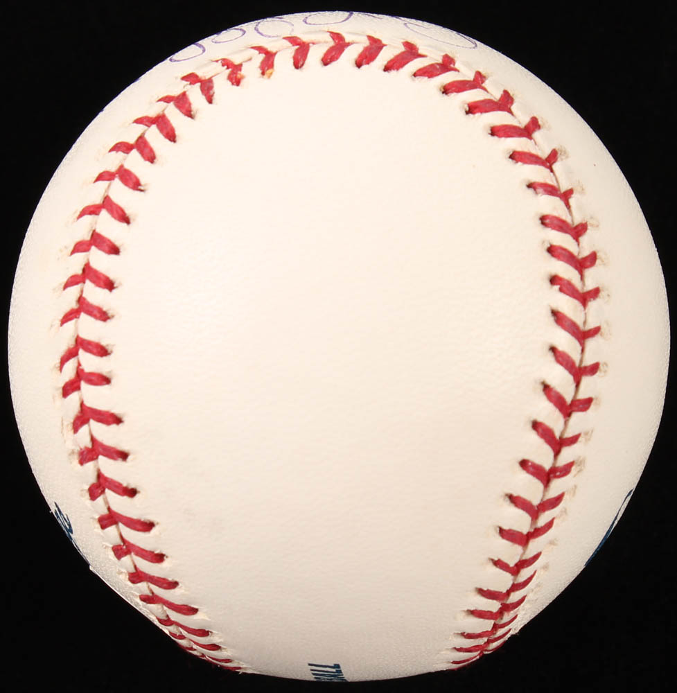 Bob Gibson Signed OML Baseball with Display Case (PSA COA - Graded 8.5) at PristineAuction.com Bob Gibson Signed OML Baseball with Display Case (PSA COA - Graded 8.5) at PristineAuction.com