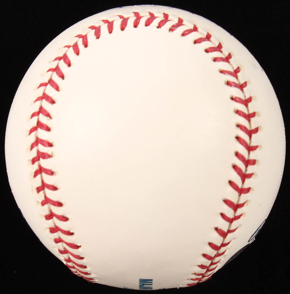 Bob Gibson Signed OML Baseball with Display Case (PSA COA - Graded 8.5) at PristineAuction.com Bob Gibson Signed OML Baseball with Display Case (PSA COA - Graded 8.5) at PristineAuction.com