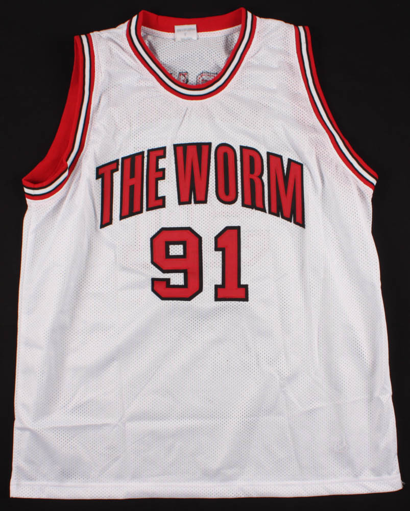 Dennis Rodman Signed Jersey (JSA COA) at PristineAuction.com Dennis Rodman Signed Jersey (JSA COA) at PristineAuction.com