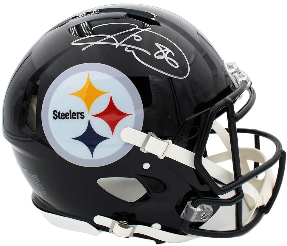 Hines Ward Signed Steelers Full-Size Authentic On-Field Speed Helmet (Beckett) at PristineAuction.com Hines Ward Signed Steelers Full-Size Authentic On-Field Speed Helmet (Beckett) at PristineAuction.com