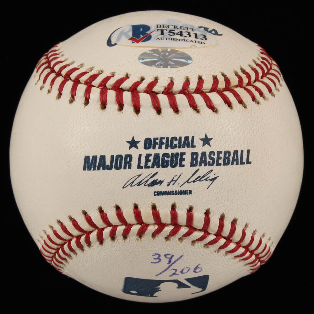 Roger Clemens Signed OML Laser Engraved Baseball (Beckett COA) at PristineAuction.com Roger Clemens Signed OML Laser Engraved Baseball (Beckett COA) at PristineAuction.com