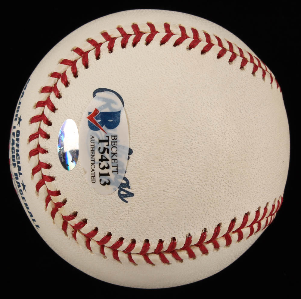 Roger Clemens Signed OML Laser Engraved Baseball (Beckett COA) at PristineAuction.com Roger Clemens Signed OML Laser Engraved Baseball (Beckett COA) at PristineAuction.com