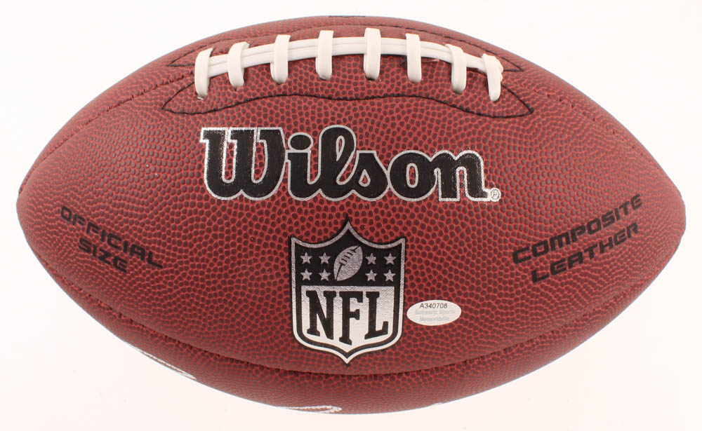 Barry Sanders Signed NFL Football (Schwartz COA) at PristineAuction.com Barry Sanders Signed NFL Football (Schwartz COA) at PristineAuction.com