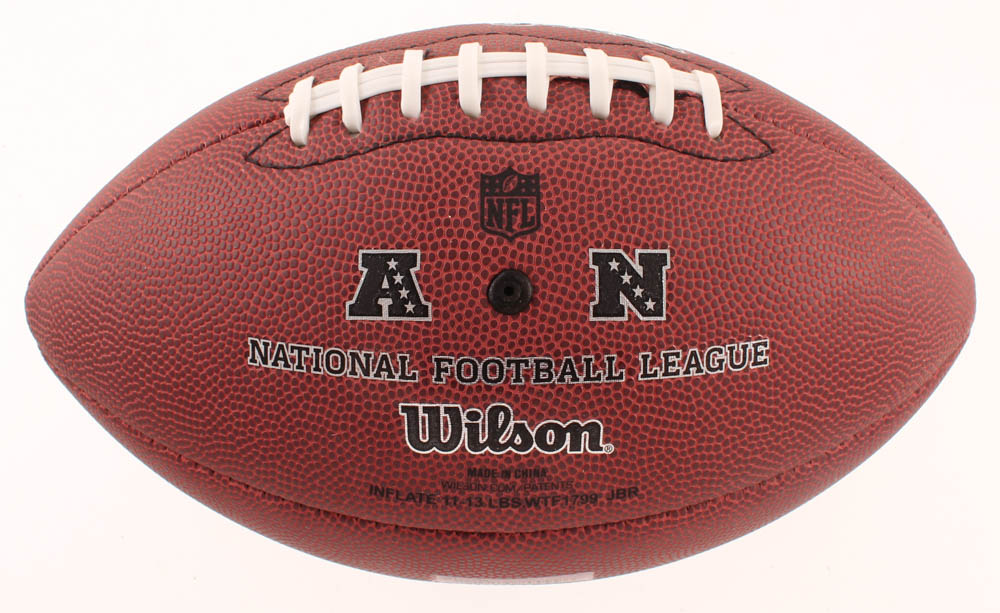 Barry Sanders Signed NFL Football (Schwartz COA) at PristineAuction.com Barry Sanders Signed NFL Football (Schwartz COA) at PristineAuction.com