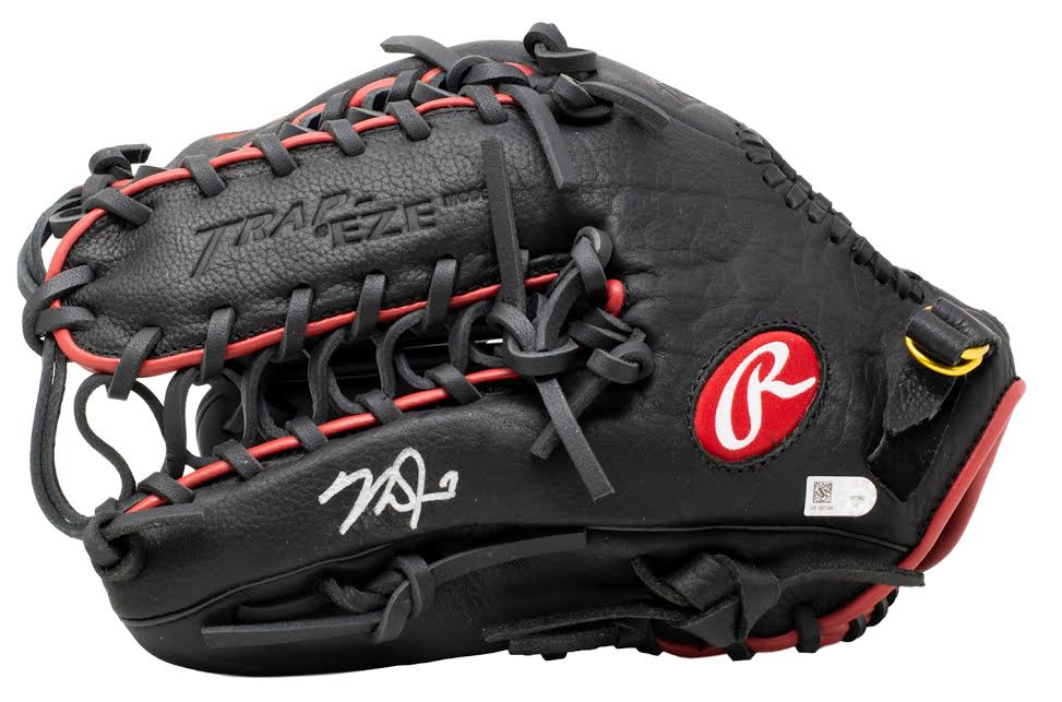 Mike Trout Signed Rawlings Baseball Glove (MLB Hologram) at PristineAuction.com Mike Trout Signed Rawlings Baseball Glove (MLB Hologram) at PristineAuction.com