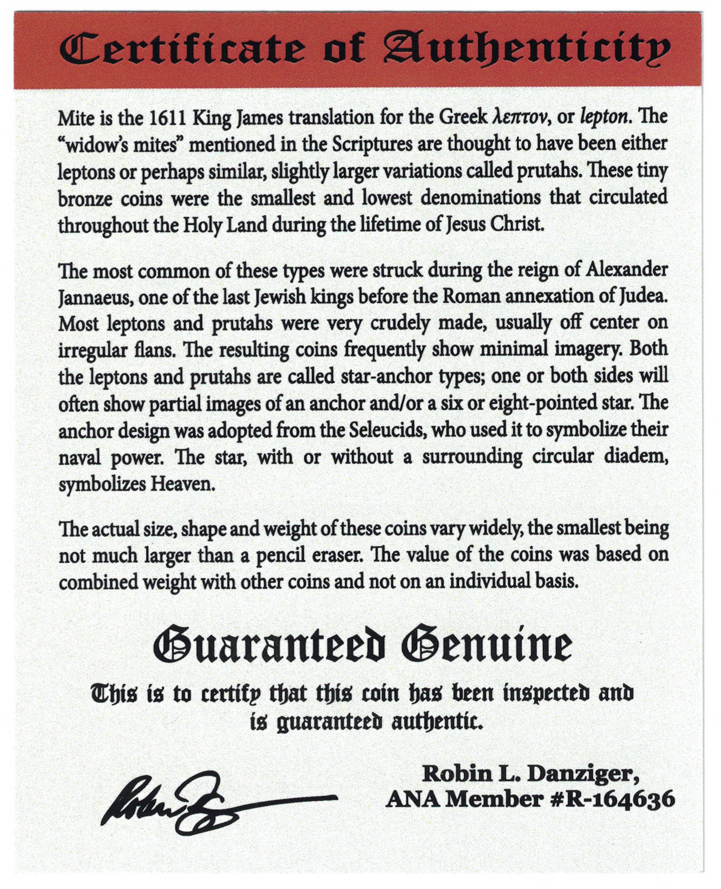 "Widow's Mite" Rare Biblical 2000 Year Old Coin From The Holy Land at PristineAuction.com "Widow's Mite" Rare Biblical 2000 Year Old Coin From The Holy Land at PristineAuction.com