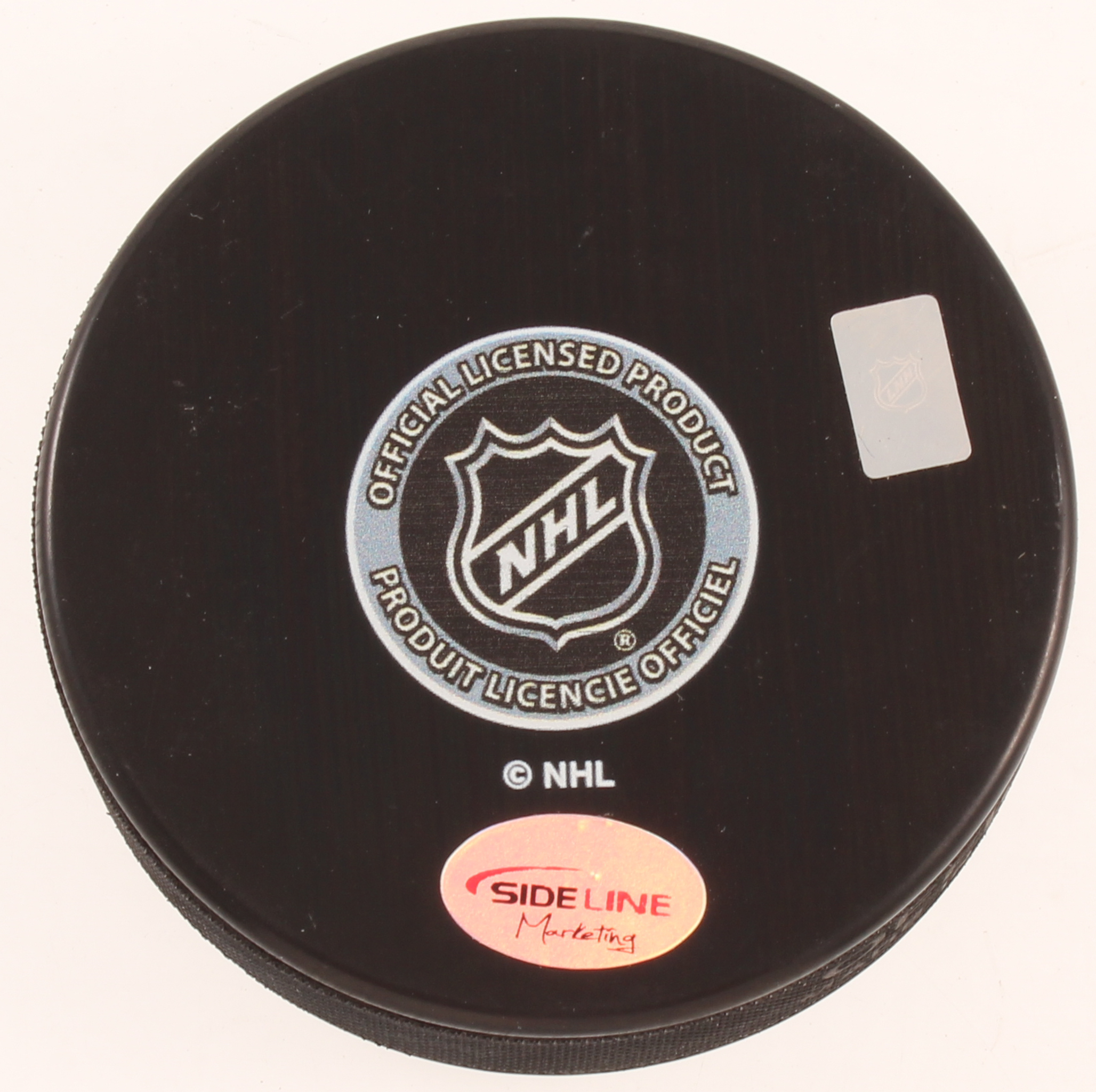 Ed Belfour Signed Blackhawks Logo Hockey Puck Inscribed "The Eagle" (SideLine Hologram) at PristineAuction.com Ed Belfour Signed Blackhawks Logo Hockey Puck Inscribed "The Eagle" (SideLine Hologram) at PristineAuction.com