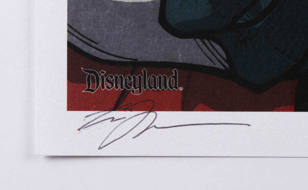 Tom Hodges - Millennium Falcon - Smugglers Run - Star Wars: Galaxy's Edge - Signed 11" x 17" Lithograph AP #/6 (PA COA) at PristineAuction.com Tom Hodges - Millennium Falcon - Smugglers Run - Star Wars: Galaxy's Edge - Signed 11" x 17" Lithograph AP #/6 (PA COA) at PristineAuction.com