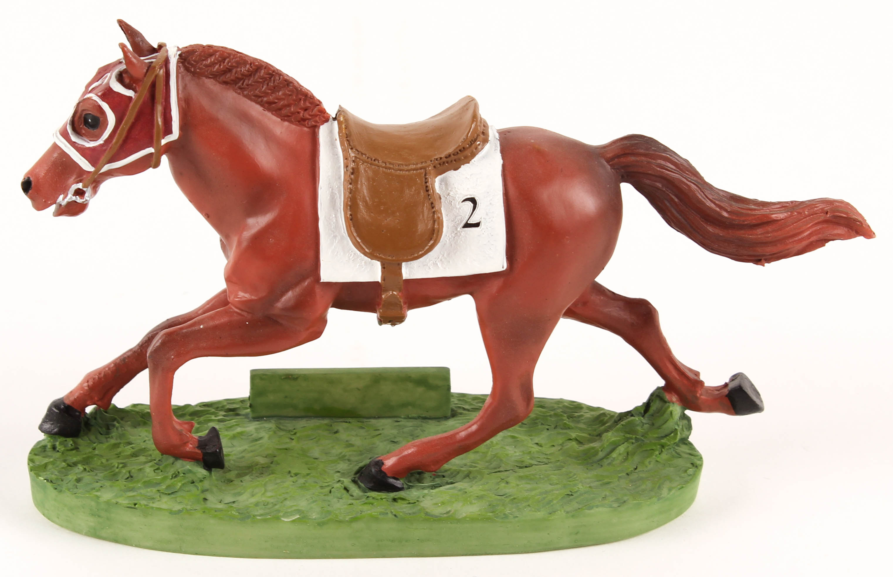 Hartland Commemorative Seabiscuit Horse Figure at PristineAuction.com Hartland Commemorative Seabiscuit Horse Figure at PristineAuction.com